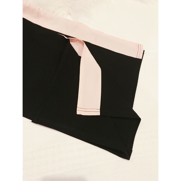 TRUE RELIGION SWEATPANTS STREETWEAR FLARE PANTS ATHLEISURE WEAR PINK & BLACK - Picture 7 of 8